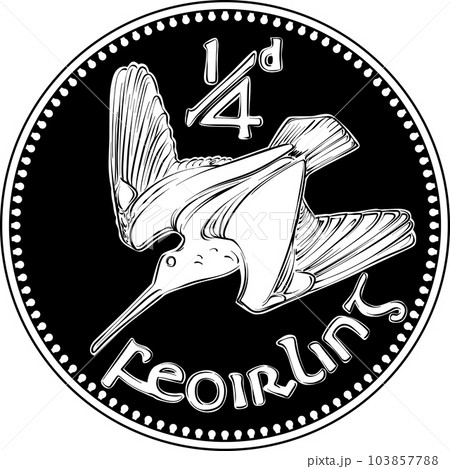 Irish money Pre-decimal gold coin Farthing Irish money Pre-decimal gold coin Farthing 103857788