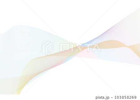 パステルカラーのスタイリッシュアブストラクト パステルカラーのスタイリッシュアブストラクト 103858269