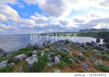 沖縄島最北端の地、辺戸岬 沖縄島最北端の地、辺戸岬 103858478