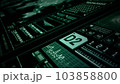 Graphic Dashboard Head-up display and Futuristic User Interface GUI, Future Technology Digital Cyberspace and Global Network Connection Tracking GPS, 3d rendering 103858800