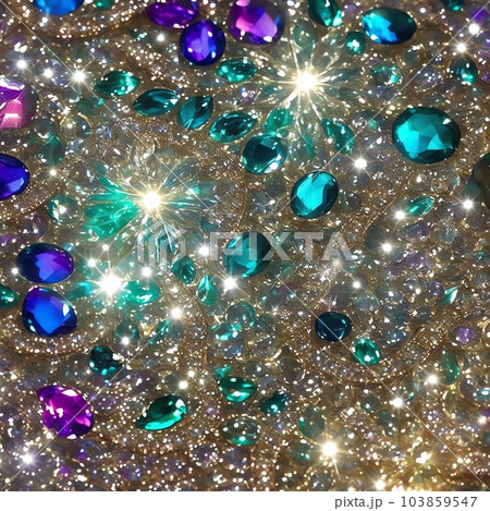 宝石 絵画 タイ 絵画 