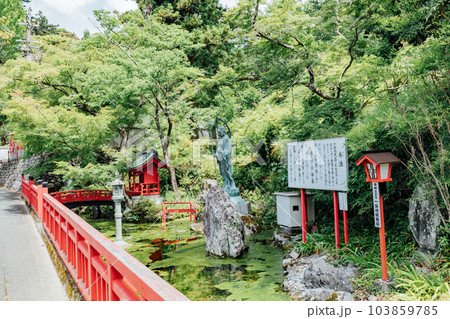 浜松市　安産祈願　岩水寺　赤池 103859785
