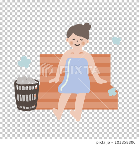 進入桑拿的女人 進入桑拿的女人 103859800