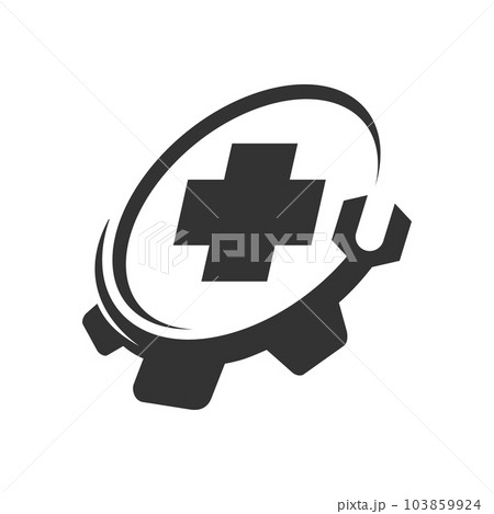 service logo template. Icon Illustration Brand Identity. Isolated and flat illustration. Vector graphic 103859924