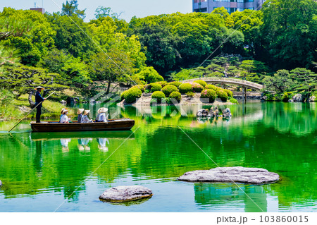 香川 栗林公園 ~和船の浮かぶ南湖~ 香川 栗林公園 ~和船の浮かぶ南湖~ 103860015