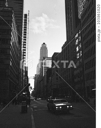 ニューヨーク風景 1992年 モノクロ フィルムスキャン ニューヨーク風景 1992年 モノクロ フィルムスキャン 103861020