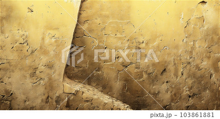 ひび割れた古い壁 AI画像 ひび割れた古い壁 AI画像 103861881