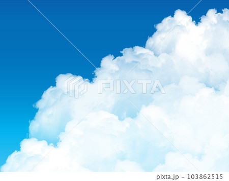 青空雲背景 103862515