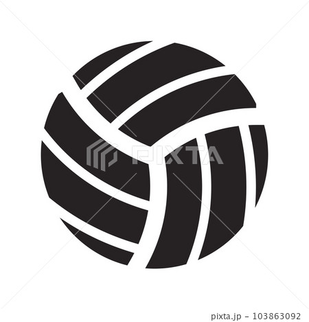 volleyball icon 103863092