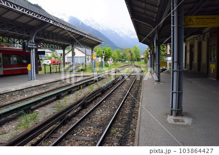 フランス・シャモニーの鉄道駅 フランス・シャモニーの鉄道駅 103864427