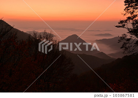大江山の雲海 大江山の雲海 103867581