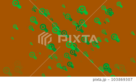 Zoom in green icon on brown background. Animated search icon. Magnifier icon. Symbol loupe. Concept of search Zoom in green icon on brown background. Animated search icon. Magnifier icon. Symbol loupe. Concept of search 103869307