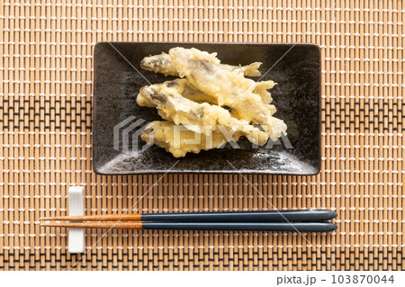 稚鮎の天ぷら 稚鮎の天ぷら 103870044