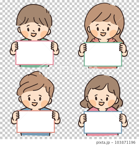 children with message boards 103871196