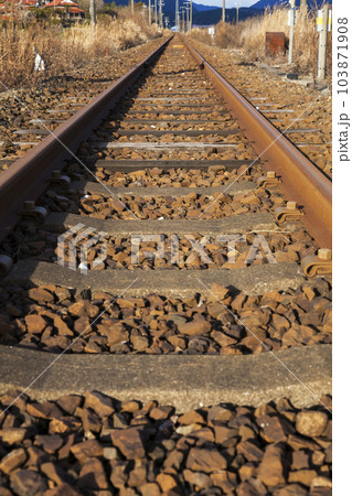 線路 踏切 美祢線 ローカル線 ディーゼルカー 厚狭駅 美祢 線路 踏切 美祢線 ローカル線 ディーゼルカー 厚狭駅 美祢 103871908