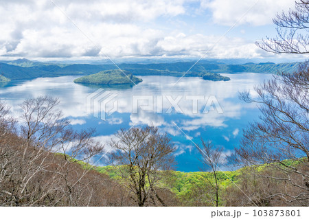 十和田湖　展望台からの眺望 103873801