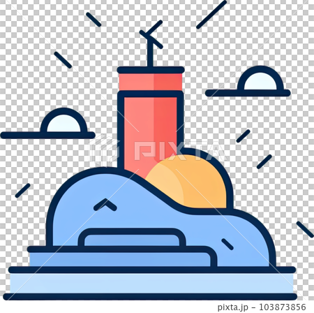 Rising Sea Levels Cartoon Styleのイラスト素材 [103873856] - PIXTA