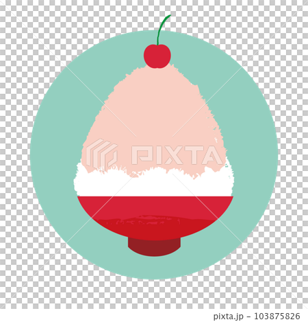 Summer fruit shaved ice cherry cherry icon Summer fruit shaved ice cherry cherry icon 103875826