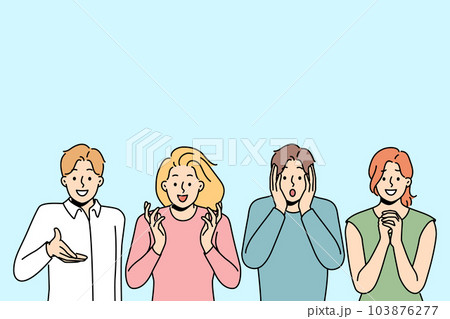 People showing various emotions People showing various emotions 103876277