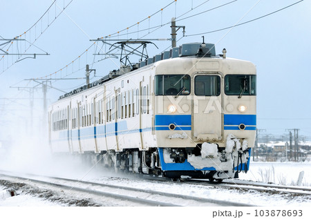 北陸本線 美川ー加賀笠間 JR西日本 413系 B11編成(金沢) 北陸本線 美川ー加賀笠間 JR西日本 413系 B11編成(金沢) 103878693