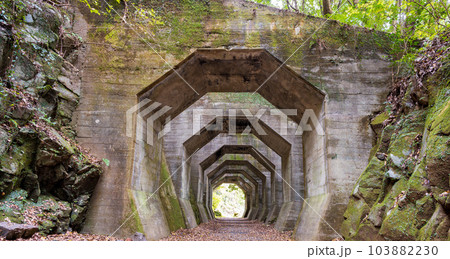 八角トンネル風景 (観光スポット 八角トンネル 下益城郡美里町 ) 八角トンネル風景 (観光スポット 八角トンネル 下益城郡美里町 ) 103882230