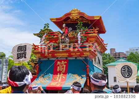 筒井町・出来町天王祭、徳川園山車揃え〈愛知県名古屋市〉 筒井町・出来町天王祭、徳川園山車揃え〈愛知県名古屋市〉 103882330