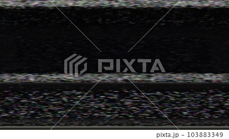 ノイズの上に黒い帯が入ったノイズテクスチャ ノイズの上に黒い帯が入ったノイズテクスチャ 103883349