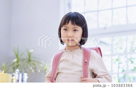 学校に行くのが不安な小学生 学校に行くのが不安な小学生 103883368