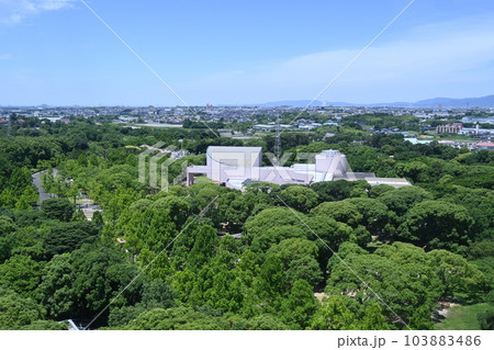 のんほいパーク(豊橋総合動植物公園)の展望塔から見た眺望 のんほいパーク(豊橋総合動植物公園)の展望塔から見た眺望 103883486