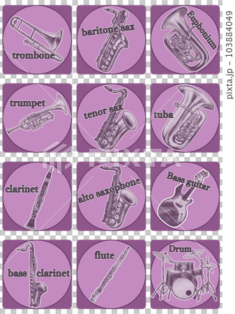 Brass band icon 04 103884049