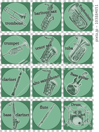 Brass band icon 02 103884051