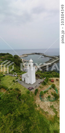 大須埼灯台　空撮 103884349