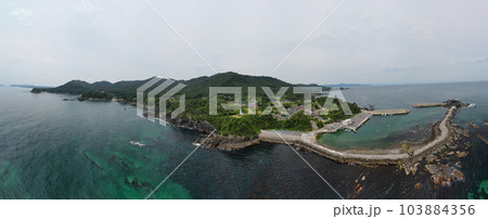 大須埼灯台 空撮 大須埼灯台 空撮 103884356