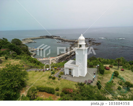 大須埼灯台 空撮 大須埼灯台 空撮 103884358