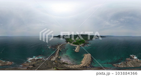 大須埼灯台 空撮 大須埼灯台 空撮 103884366