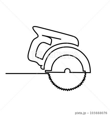 How to draw CIRCULAR SAW - YouTube