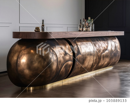 Contemporary elegant bar table design 103889133