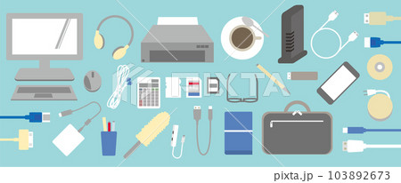 パソコン周辺機器オフィスセット 103892673