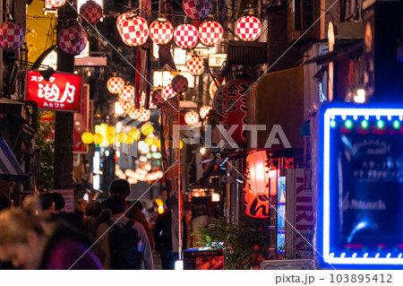 《東京都》ノスタルジックな飲み屋街・中野駅前 《東京都》ノスタルジックな飲み屋街・中野駅前 103895412
