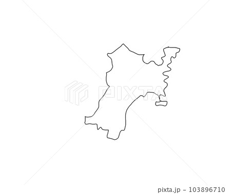 宮城 白地図 宮城 白地図 103896710