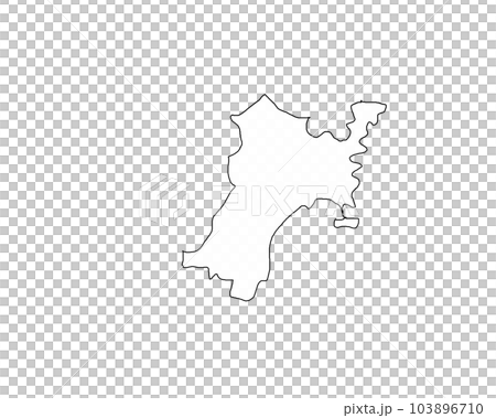 宮城 白地図 宮城 白地図 103896710