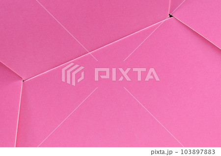 pink paper box texture background, package for design 103897883