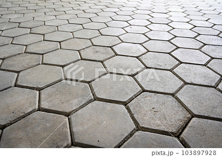 gray stone floor texture background, exterior design construction industry 103897928