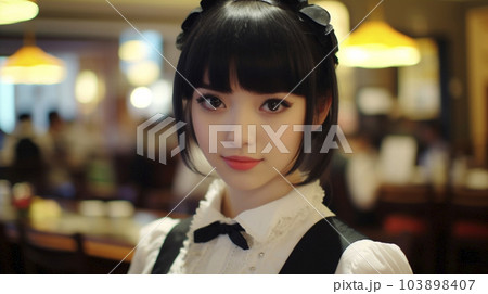 メイドカフェの店員さん（Generative AI） 103898407