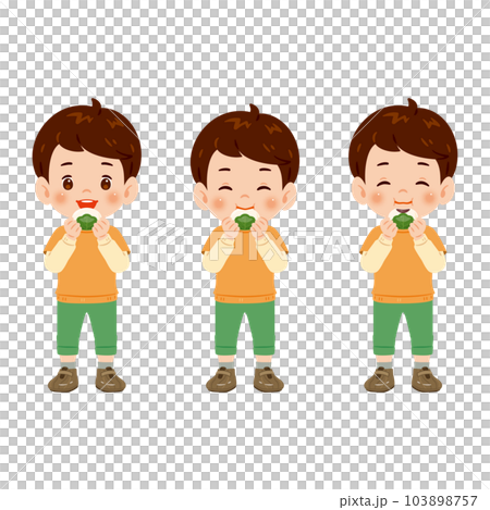 男孩吃柏年糕 2 男孩吃柏年糕 2 103898757