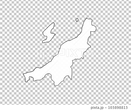 新潟縣地形圖 103898813