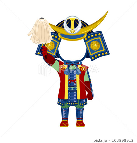 鎧飾り　顔出しパネル2 103898912