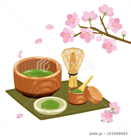 桜　お茶セット2-2 103898983