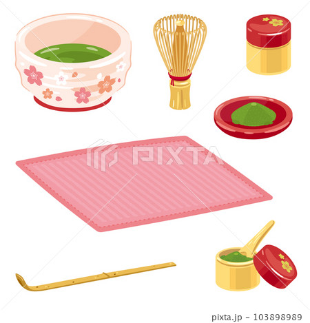 春　お茶セット2-4 103898989