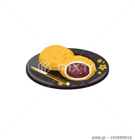きな粉　おはぎ　断面2 103899018